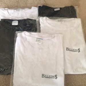 All sizes Brand New ‘Billions”brand T’s